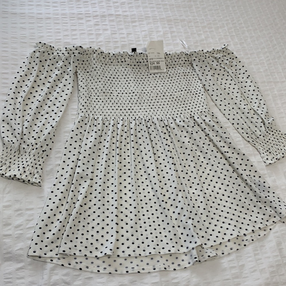 Polka dot top